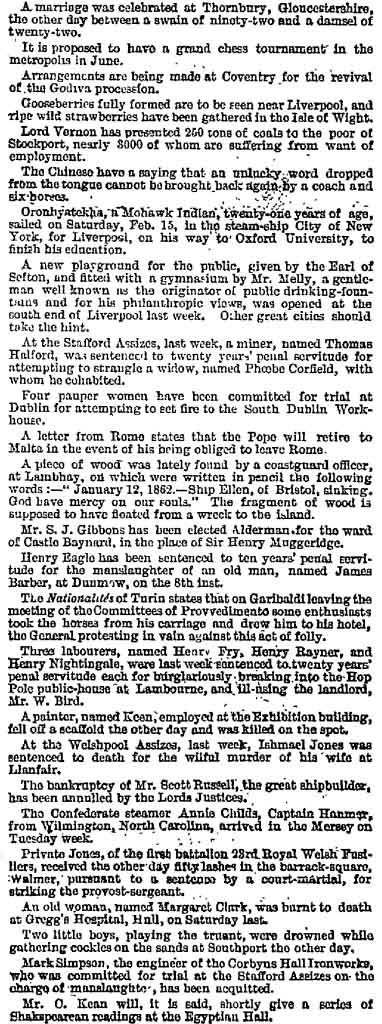 1862 Gossip