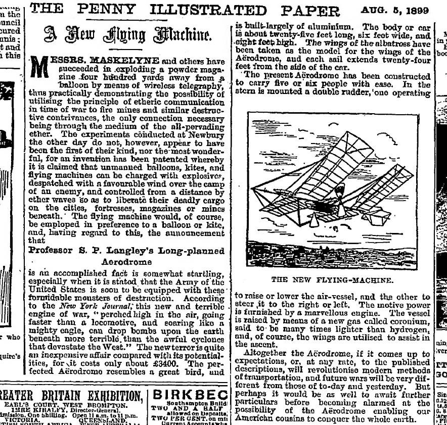 1899 Flying Machine